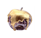 Blossom Melted Apple sculpture in Nature finish - alternate product view | KULORI