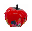 Graf in Red Melted Apple sculpture in Graffiti °2 finish - main product view | KULORI
