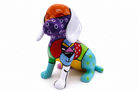 Sweety Dachshund sculpture in Pop Colours finish - main product view | KULORI