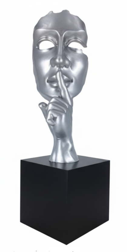 Unicolour Silence sculpture - additional product view | KULORI