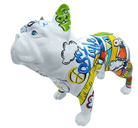Picasso Graf French Bulldog sculpture in Graffiti finish - main product view | KULORI