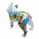 Picasso Graf French Bulldog sculpture in Graffiti finish - alternate product view | KULORI
