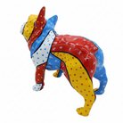 Pop Art Dots French Bulldog sculpture in Pop Colours finish - additional product view | KULORI