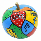 Pop Art Peace Apple sculpture in Pop Colours finish - main product view | KULORI