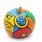 Pop Art Peace Apple sculpture in Pop Colours finish - additional product view | KULORI