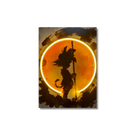Sunset Monk V.1. LED wall art in Mini LED Wall Art finish - main product view | KULORI