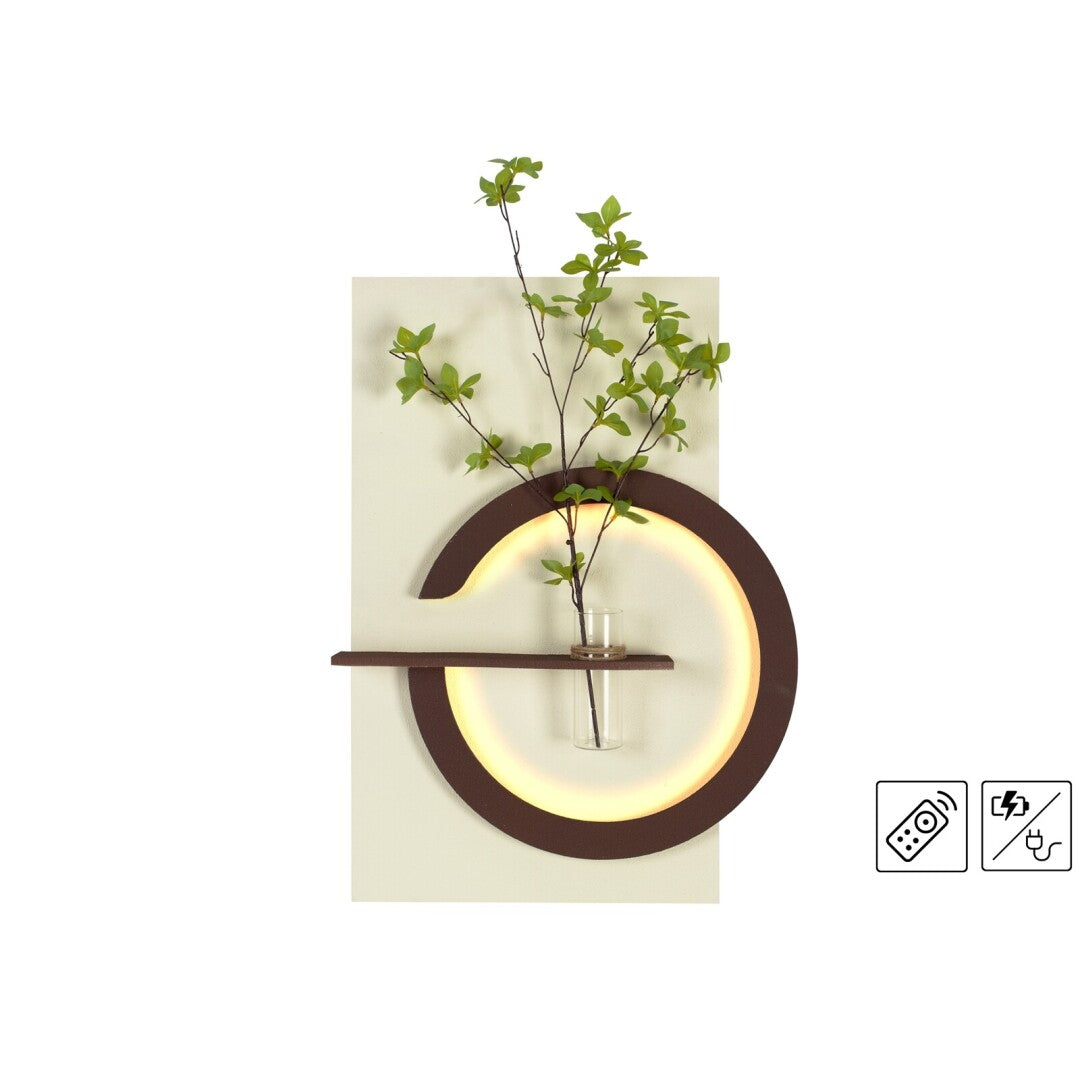 Halo Flora LED Wall Decor LED wall art - main product view | KULORI