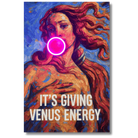 Venus Bubble LED wall art in Originals LED Wall Art finish - main product view | KULORI