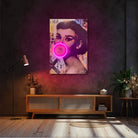 Audrey Bubble V.2 LED wall art in Originals LED Wall Art finish - alternate product view | KULORI