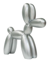 Silver-plated balloon dog sculpture | KULORI