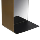 Metallic gold bookend with a reflective surface | KULORI Malta & Gozo