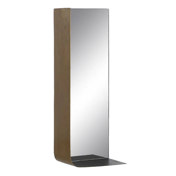 Tall narrow shelf with a mirror  | KULORI Malta & Gozo