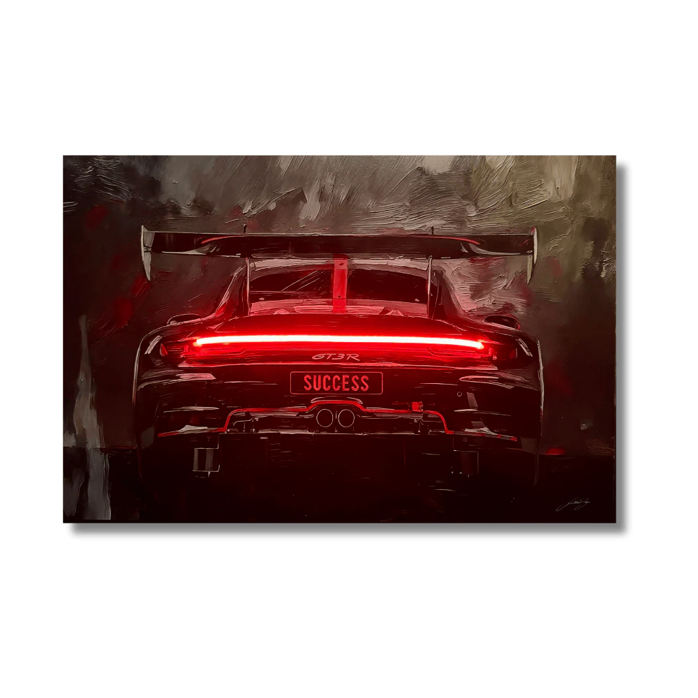 Born to Win LED wall art - main product view | KULORI