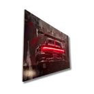Born to Win LED wall art - side view | KULORI