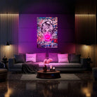 Brigitte Bardot Bubble V.1 LED wall art in Originals LED Wall Art finish - alternate product view | KULORI