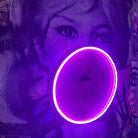 Brigitte Bardot Bubble V.2 LED wall art in Originals LED Wall Art finish - additional product view | KULORI