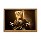 Burden Of Existence V.1. LED wall art in Originals LED Wall Art finish - framed product view | KULORI