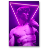 David Triangle LED wall art in Originals LED Wall Art finish - main product view | KULORI