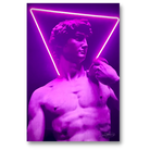 David Triangle LED wall art in Originals LED Wall Art finish - main product view | KULORI