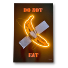Don't Eat This Banana LED wall art in Originals LED Wall Art finish - alternate product angle | KULORI