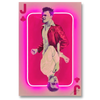 Fight Club Card LED wall art in Originals LED Wall Art finish - additional product view 6 | KULORI