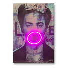 Frida Kahlo Bubble V.2 LED wall art in Originals LED Wall Art finish - main product view | KULORI
