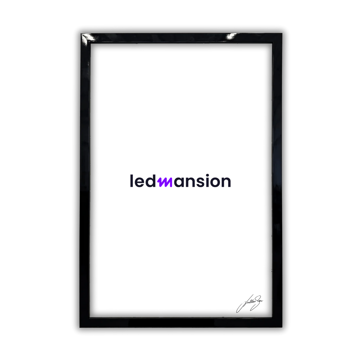 Italian Wood Basic Black Frame - main product view | KULORI