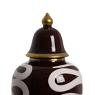 Decorative urn with artistic design | KULORI Malta & Gozo