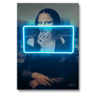 Gioconda Smoking LED wall art in Originals LED Wall Art finish - main product view | KULORI