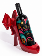 Ruby Bow High Heel Bottle Holder decorative vase - main product view | KULORI
