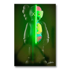 KAWS Dissected LED wall art in Originals LED Wall Art finish - main product view | KULORI