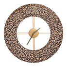 Wall clock with leopard print design | KULORI Malta & Gozo