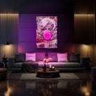 Marilyn Bubble V.1 LED wall art in Originals LED Wall Art finish - alternate product view | KULORI