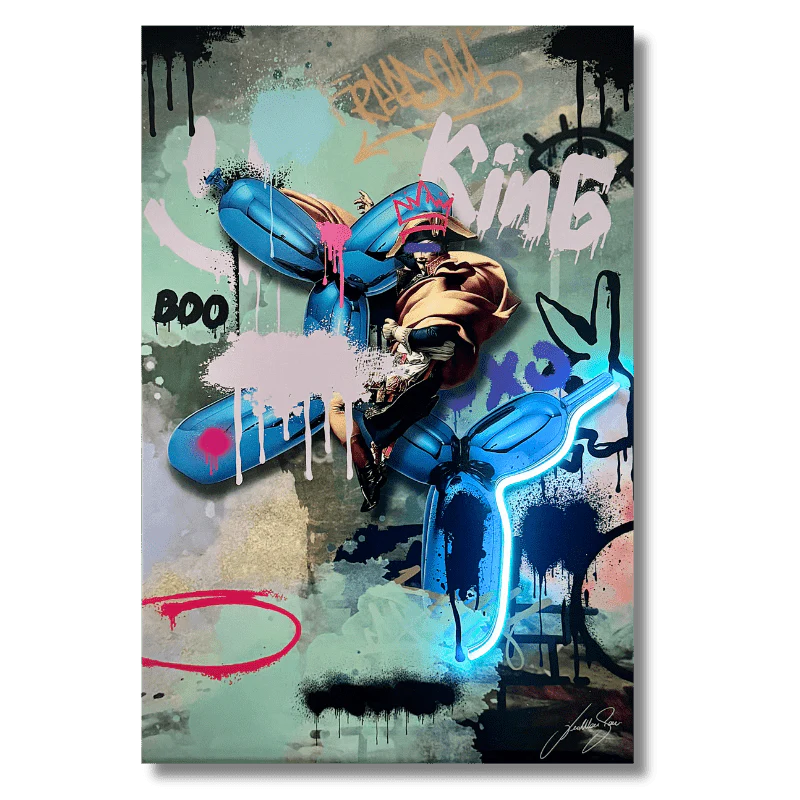 Napoleon King LED wall art in Originals LED Wall Art finish - main product view | KULORI