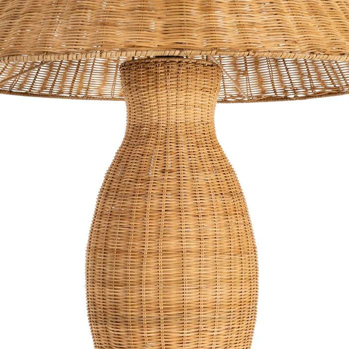 Wicker table with a round top | KULORI Malta & Gozo