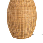 Oval natural ratten floor lamp | KULORI Malta & Gozo