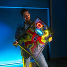Hommage x Ódor K. LED wall art - additional product view | KULORI