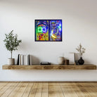 Frida x Ódor K LED wall art - additional product view | KULORI