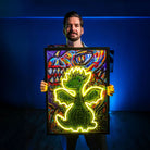 Susu x Ódor K. LED wall art - additional product view | KULORI