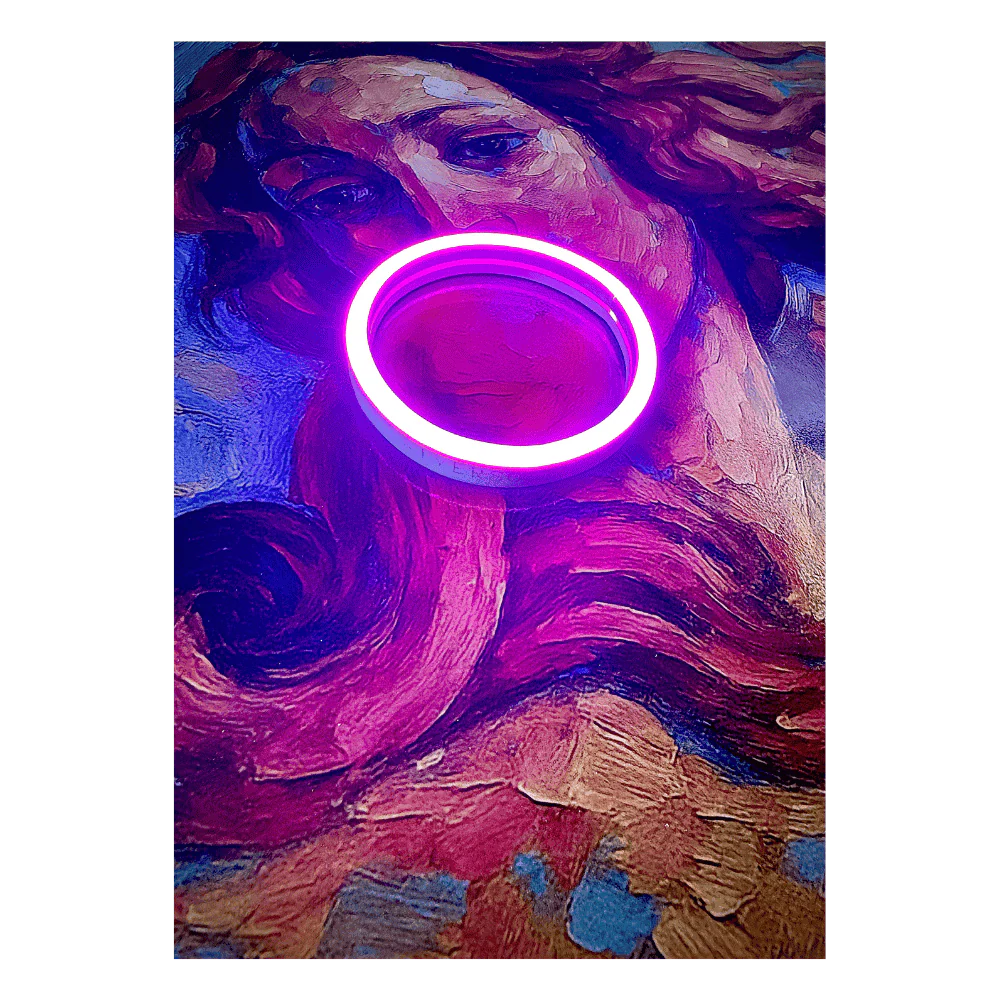 Venus Bubble LED wall art in Originals LED Wall Art finish - additional product view | KULORI