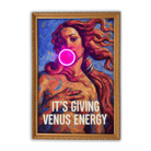 Venus Bubble LED wall art in Originals LED Wall Art finish - framed product view | KULORI