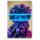Zeus Pop Blue Band LED wall art in Originals LED Wall Art finish - main product view | KULORI